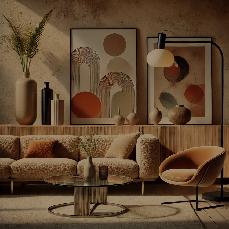 Cult Neutral Mid-Century Furniture