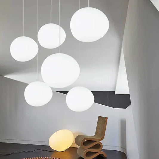 Modern Nordic Glass Pendant Light – Elegant Minimalist Design