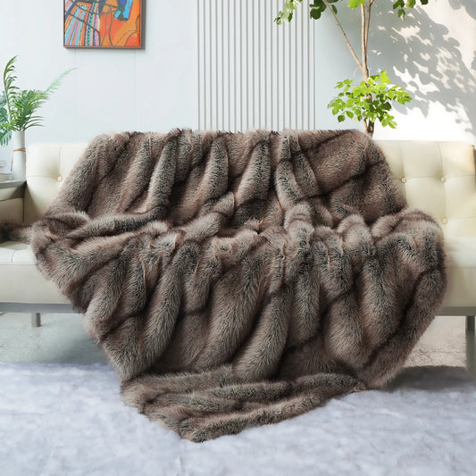 Luxury Faux Fur Blanket