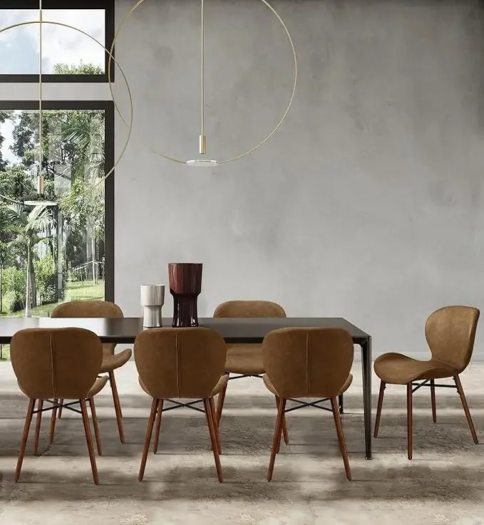 Mid-Century Modern Dining Chair Set