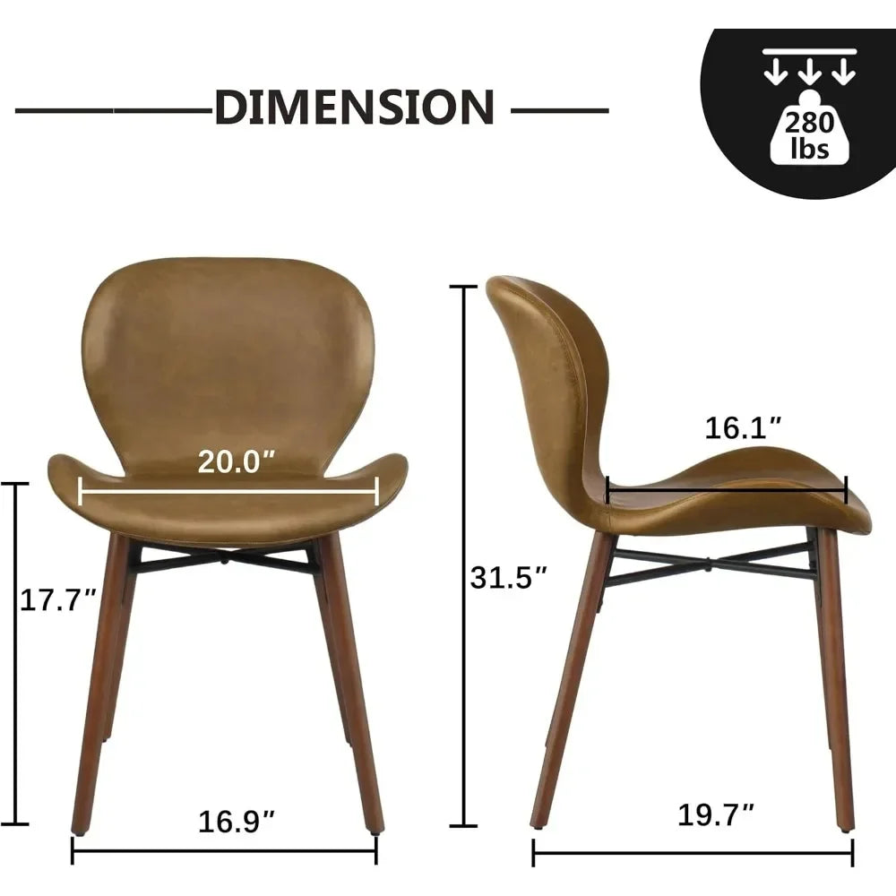 Mid-Century Modern Dining Chair Set